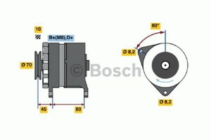 Фото Генератор Bosch 0 986 035 750