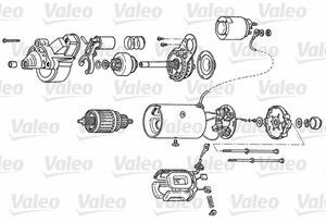 Фото Стартер Valeo D  7 R151