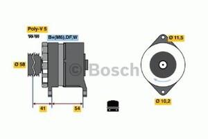 Фото Генератор Bosch 0 986 044 280