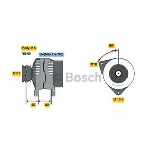 Фото Генератор Bosch 0 123 320 016