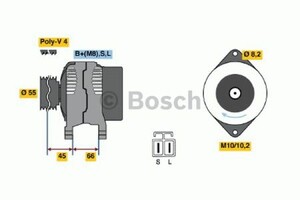 Фото Генератор Bosch 0 986 040 541