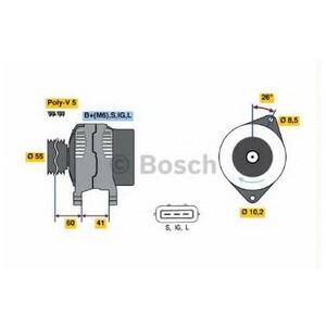 Фото Генератор Bosch 0 123 325 012