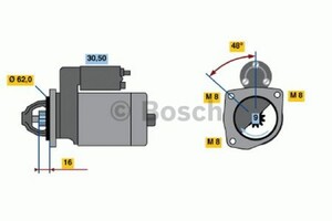 Фото Стартер Bosch 0 986 014 710