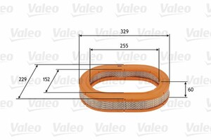 Фото Воздушный фильтр Valeo 585723