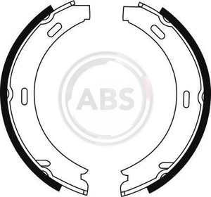 Фото Комплект тормозных колодок, стояночная тормозная система ABS 8902