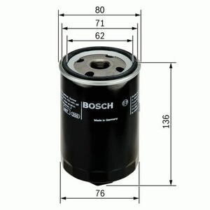 Фото Мастильний фільтр Bosch 0 451 103 280