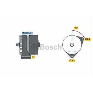 Фото Генератор Bosch 0 120 489 065