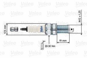Фото Свічка запалювання Valeo 246899
