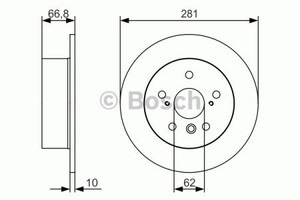 Фото Гальмівний диск Bosch 0 986 479 R06