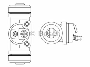 Фото Колісний гальмівний циліндр Bosch F 026 002 392