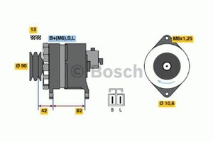 Фото Генератор Bosch 9 120 335 001