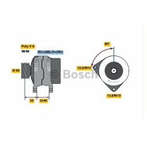 Фото Генератор Bosch 0 124 615 002