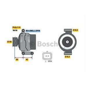 Фото Генератор Bosch 0 124 415 007