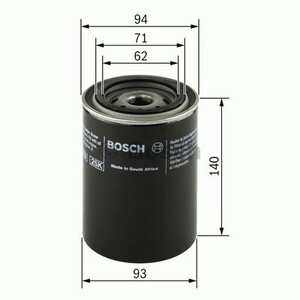 Фото Мастильний фільтр Bosch 0 451 104 065