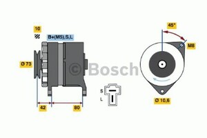 Фото Генератор Bosch 0 986 033 441