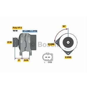 Фото Регулятор генератора Bosch 0 124 525 089