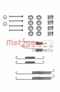 Фото Комплект приладдя, гальмівна колодка Metzger 105-0678