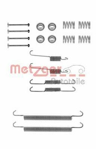 Фото Комплект приладдя, гальмівна колодка Metzger 105-0757