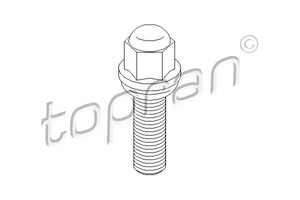 Фото Болт для крепления колеса Topran 111 451 015