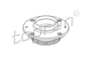 Фото Комплект підшипника маточини колеса Topran 722 252 755
