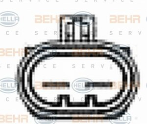 Фото Вентилятор, охолодження двигуна Behr Hella Service 8EW 351 044-471