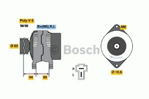 Фото Генератор Bosch 0 986 035 881