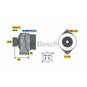 Фото Генератор Bosch 0 123 315 020