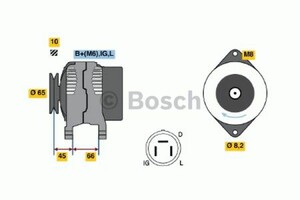 Фото Генератор Bosch 0 986 035 461