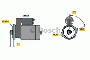 Фото Стартер Bosch 0 986 015 021