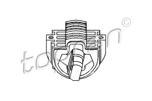 Фото Подвеска, ступенчатая коробка передач Topran 400 487 755