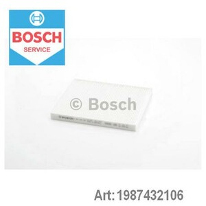 Фото Фільтр повітря у внутрішньому просторі Bosch 1 987 432 106