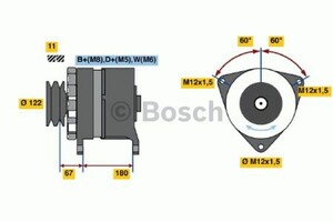 Фото Генератор Bosch 9 120 456 048