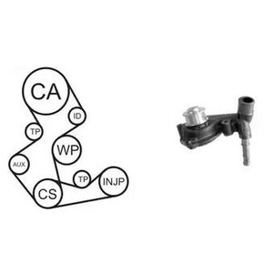 Фото Водяний насос + комплект зубчатого ременю AIRTEX WPK-141503