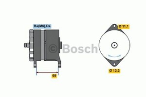 Фото Генератор Bosch 0 120 489 272