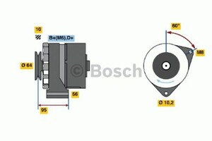 Фото Генератор Bosch 0 120 489 476