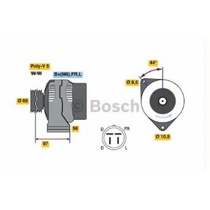 Фото Генератор Bosch 0 123 115 014