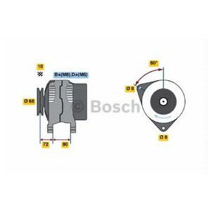 Фото Генератор Bosch 0 123 315 004