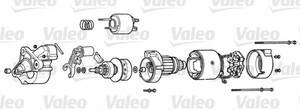 Фото Стартер Valeo D9R112