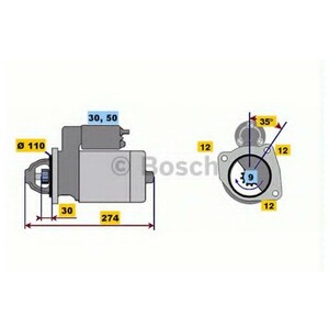 Фото Стартер Bosch 0 001 218 163