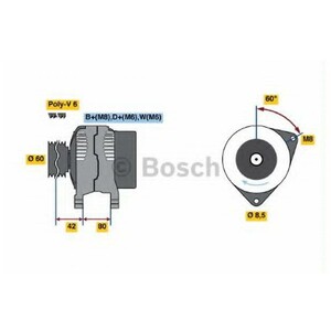 Фото Генератор Bosch 0 123 310 014