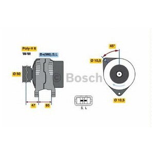 Фото Генератор Bosch 0 123 115 010