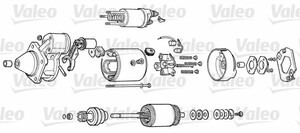 Фото Стартер Valeo D9E53