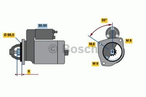 Фото Стартер Bosch 0 986 017 361