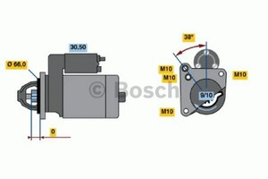 Фото Стартер Bosch 0 986 016 400