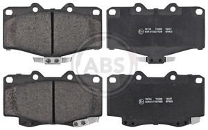 Фото Колодки гальмівні пер. Land Cruiser/Hilux/4 Runner/Taro 89- ABS 36724