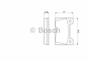 Фото Гальмівні колодки Bosch 0 986 465 610