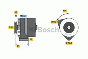 Фото Генератор Bosch 0 986 031 090