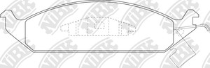 Фото Гальмівні колодки NiBK PN0315