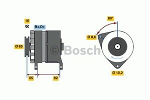 Фото Генератор Bosch 0 986 035 670