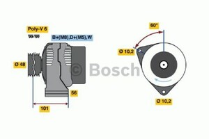 Фото Генератор Bosch 0 123 510 002